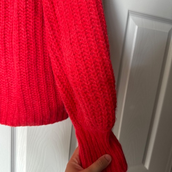 Sezane Emile Cardigan in Red - Picture 9 of 10